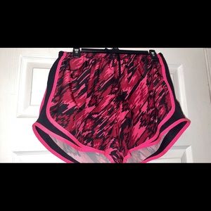 Pink camo Nike shorts